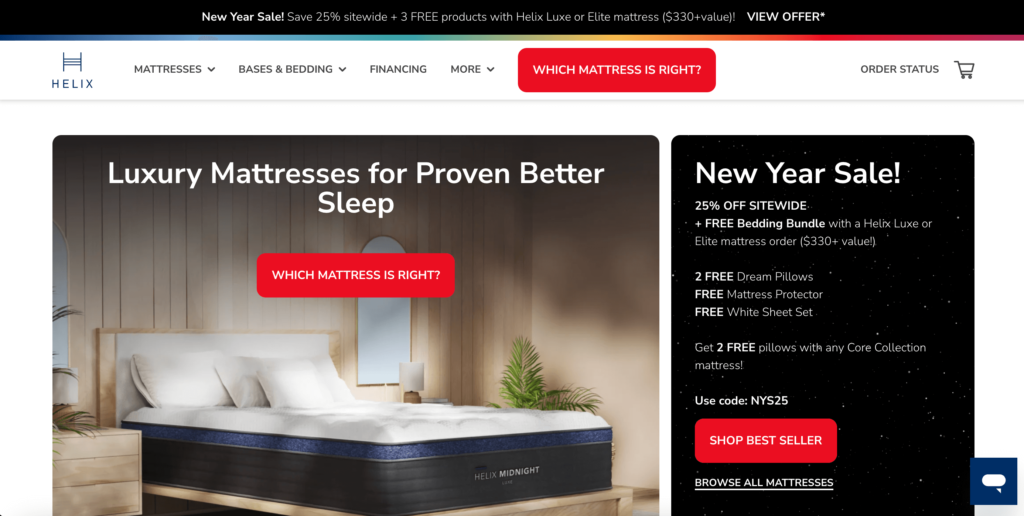 Helix mattress-royelcomfort