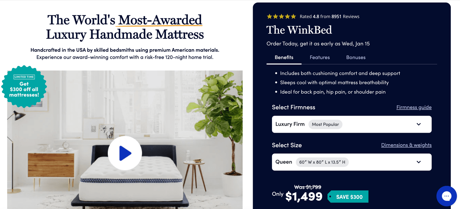 The WinkBed-royalcomport