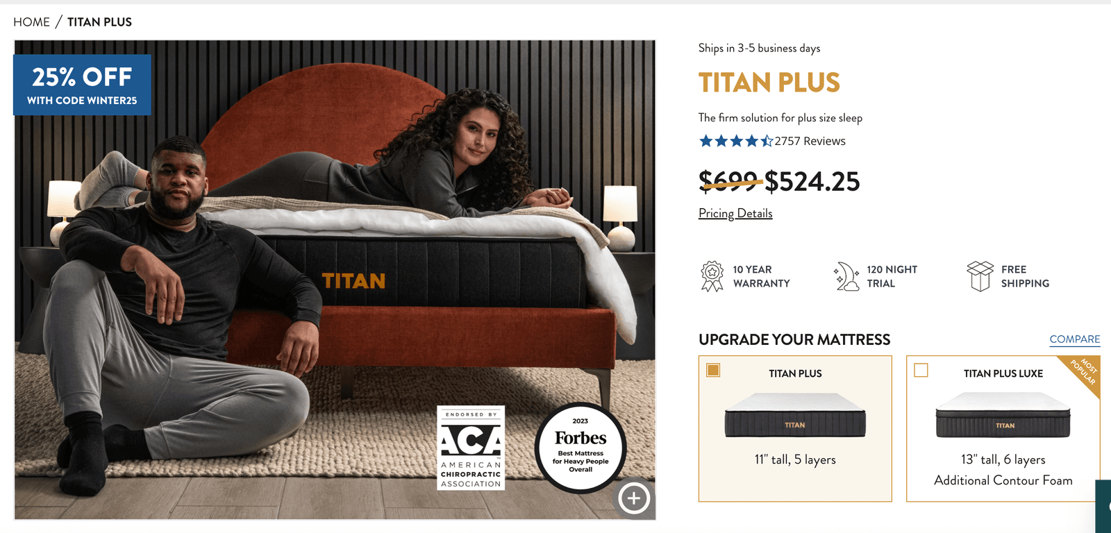 Titan Plus-royalcomport