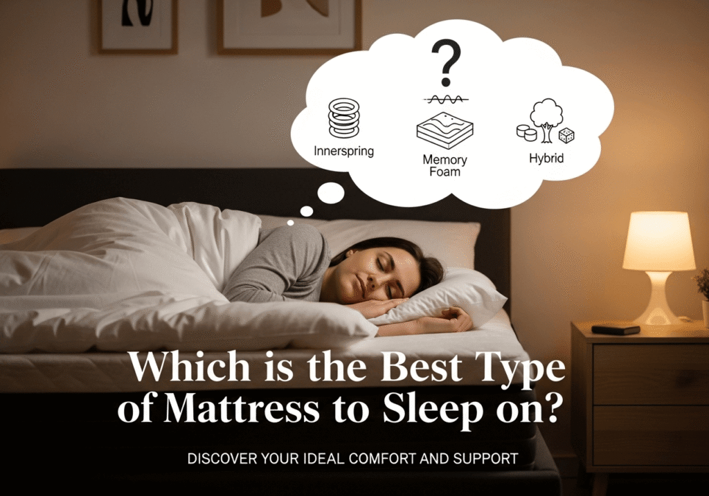 Which is the Best Type of Mattress to Sleep on