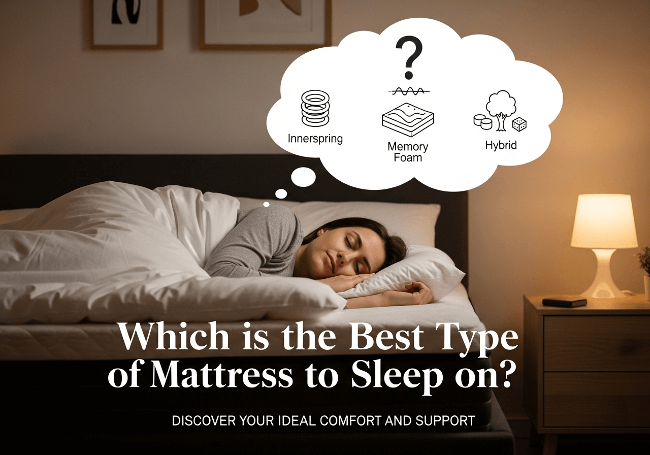 Which is the Best Type of Mattress to Sleep on