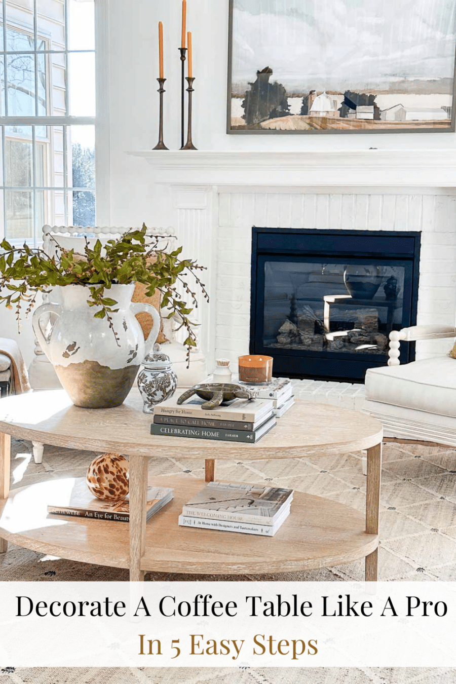 How To Style A Coffee Table Like An Interior Designer: Tips - RoyalComport